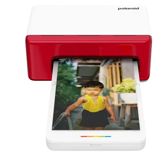 ФОТОПРИНТЕР POLAROID BUNDLE HI PRINT 4X6 + PAPER CARTRIDGE, БЕЛЫЙ | КРАСНЫЙ