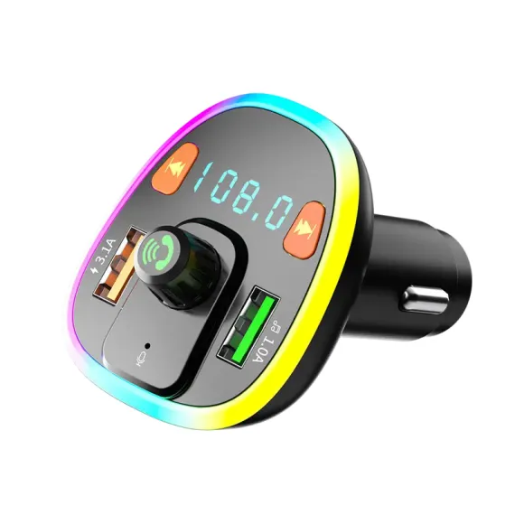 FM-МОДУЛЯТОР MAXLIFE MXFT-03, ЧЕРНЫЙ