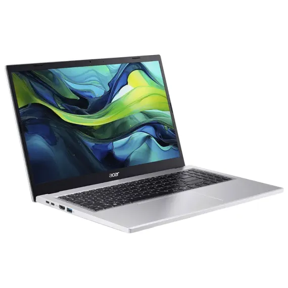 НОУТБУК 15,6" ACER ASPIRE GO 15 AG15-71P, PURE SILVER, INTEL CORE I7-13620H, 32ГБ/1024ГБ, LINUX ESHELL