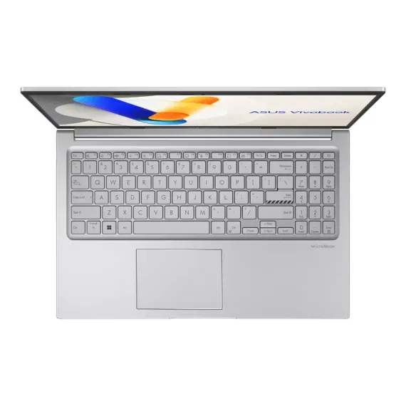 НОУТБУК 15,6" ASUS VIVOBOOK 15 X1504VA, COOL SILVER, INTEL CORE I3-1315U, 16ГБ/512ГБ, БЕЗ ОС