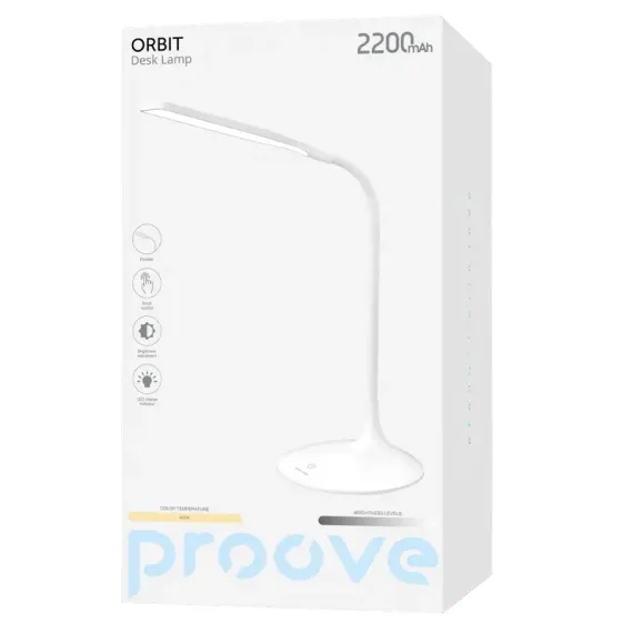 НАСТОЛЬНАЯ ЛАМПА PROOVE ORBIT, БЕЛЫЙ