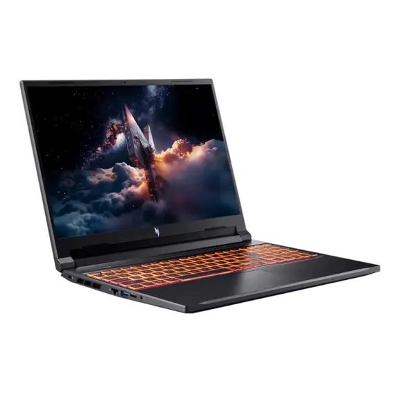 ИГРОВОЙ НОУТБУК 16" ACER NITRO V16 AI ANV16-42, SHALE BLACK, AMD RYZEN 7 260, 32ГБ/2048ГБ, LINUX ESHELL