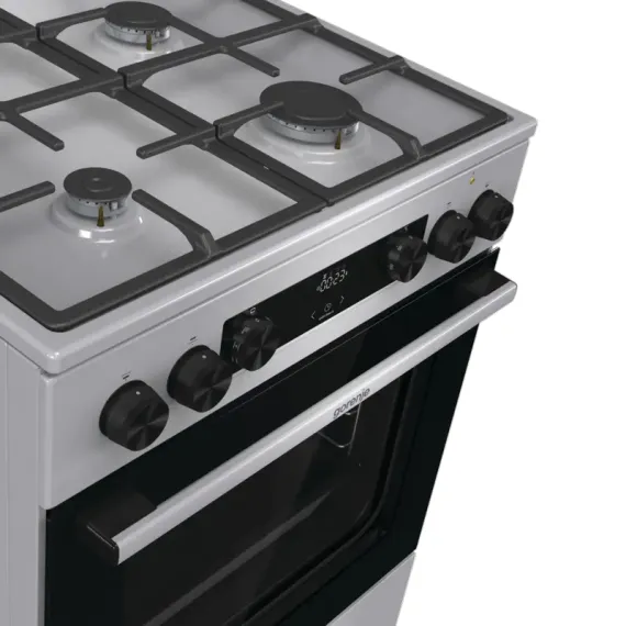 КОМБИНИРОВАННАЯ ПЛИТА GORENJE GK6C4XF, НЕРЖАВЕЮЩАЯ СТАЛЬ