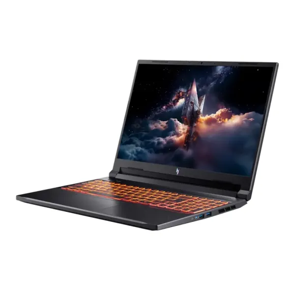 ИГРОВОЙ НОУТБУК 16" ACER NITRO V16 AI ANV16-42, SHALE BLACK, AMD RYZEN 7 260, 32ГБ/1024ГБ, LINUX ESHELL