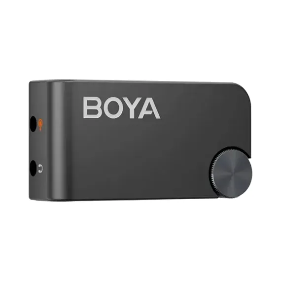 ПОРТАТИВНЫЙ ЗАПИСЫВАЮЩИЙ МИКРОФОН BOYA BOYAMIC 2-01, БЕСПРОВОДНОЙ, ЧЕРНЫЙ