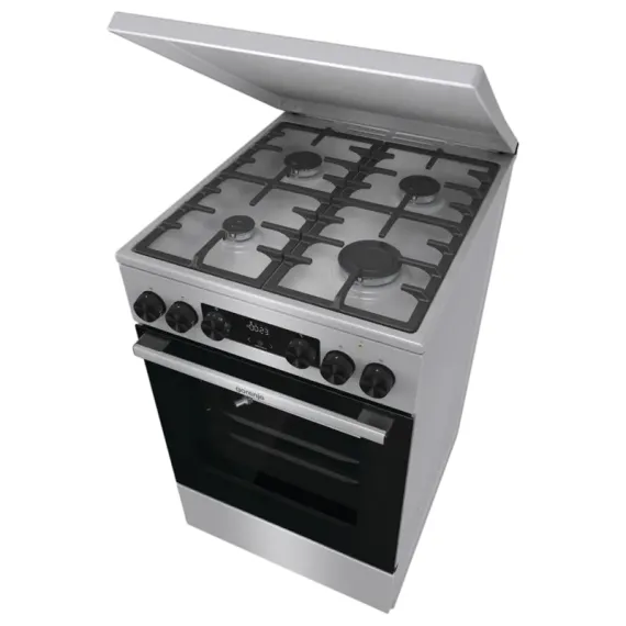 КОМБИНИРОВАННАЯ ПЛИТА GORENJE GKS5C71XF, НЕРЖАВЕЮЩАЯ СТАЛЬ