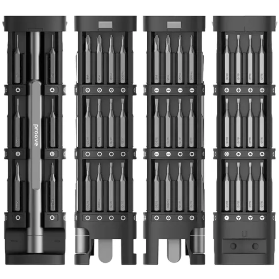 НАБОР ОТВЕРТОК PROOVE FIXER 46IN1, СЕРЫЙ