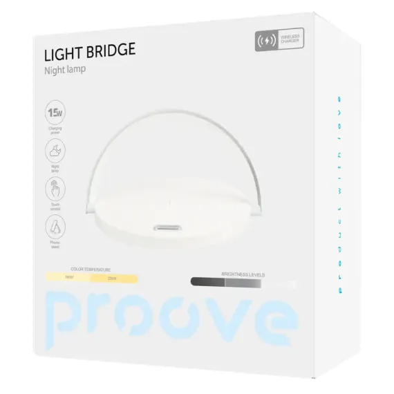 НОЧНИК PROOVE LIGHT BRIDGE, БЕЛЫЙ