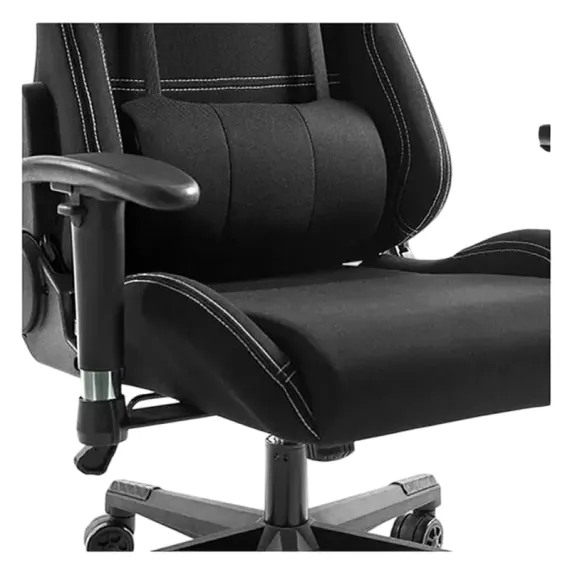 ИГРОВОЕ КРЕСЛО LUMI CH06-14, ТКАНЬ, ЧЁРНЫЙ