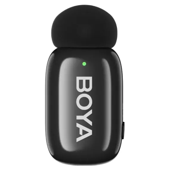 ПОРТАТИВНЫЙ ЗАПИСЫВАЮЩИЙ МИКРОФОН BOYA BOYAMINI-12, БЕСПРОВОДНОЙ, ЧЕРНЫЙ