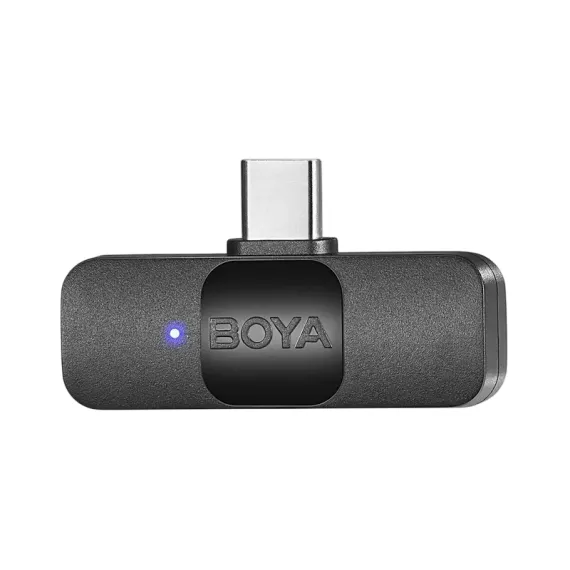 ПОРТАТИВНЫЙ ЗАПИСЫВАЮЩИЙ МИКРОФОН BOYA BY-V20, БЕСПРОВОДНОЙ, ЧЕРНЫЙ