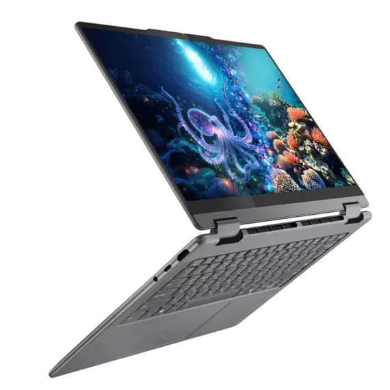 НОУТБУК 14" LENOVO YOGA 7 2-IN-1 14ILL10, LUNA GREY, INTEL CORE ULTRA 7 256V, 16ГБ/512ГБ, БЕЗ ОС