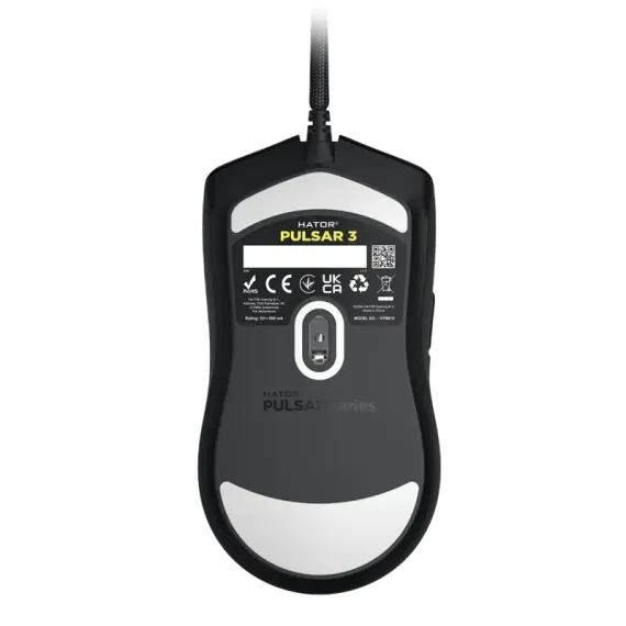 ИГРОВАЯ МЫШЬ HATOR PULSAR 3, ЧЁРНЫЙ