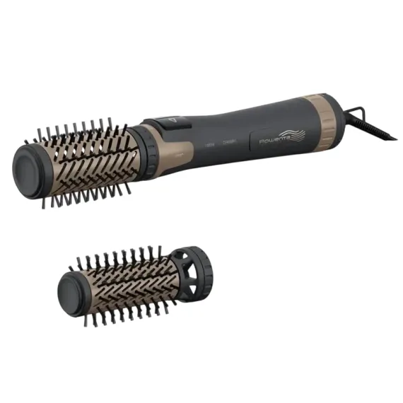 ФЕН-ЩЁТКА ROWENTA CF9528, 1000ВТ, ЧЕРНЫЙ | ЗОЛОТИСТЫЙ