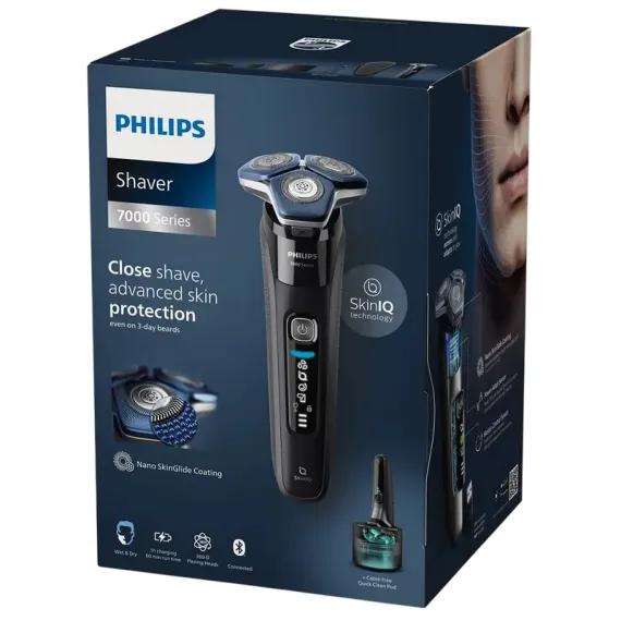 ЭЛЕКТРОБРИТВА МУЖСКАЯ PHILIPS S7886/58, ЧЁРНЫЙ
