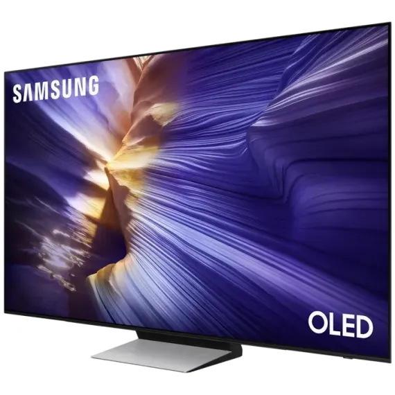 77" OLED SMART ТЕЛЕВИЗОР SAMSUNG QE77S90FAEXUA, 3840X2160 4K UHD, TIZEN, ЧЕРНЫЙ