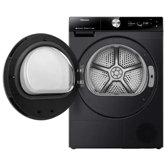 СУШИЛЬНАЯ МАШИНА HISENSE DH7S107BB, 10КГ, ЧЕРНЫЙ