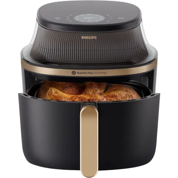 АЭРОФРИТЮРНИЦА PHILIPS NA332/00, ЧЕРНЫЙ | ЗОЛОТИСТЫЙ