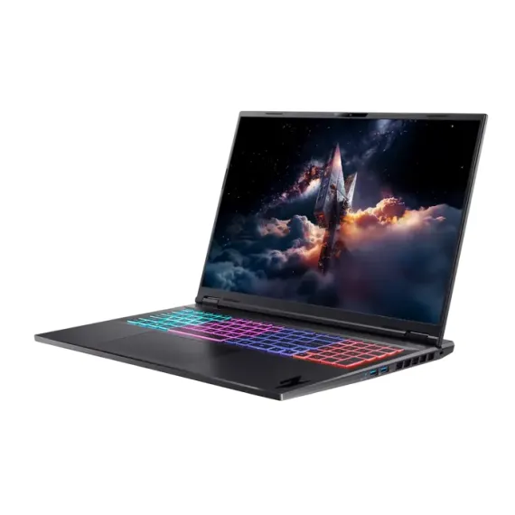 ИГРОВОЙ НОУТБУК 18" ACER NITRO 18 AI AN18-61, OBSIDIAN BLACK, AMD RYZEN AI 7 350, 32ГБ/2048ГБ, LINUX ESHELL