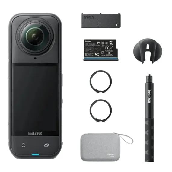 ЭКШН-КАМЕРА INSTA360 X5 ESSENTIALS BUNDLE, ЧЕРНЫЙ
