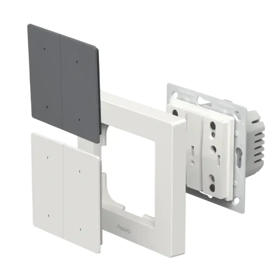 УМНЫЙ ВЫКЛЮЧАТЕЛЬ AQARA LIGHT SWITCH H2, БЕЛЫЙ