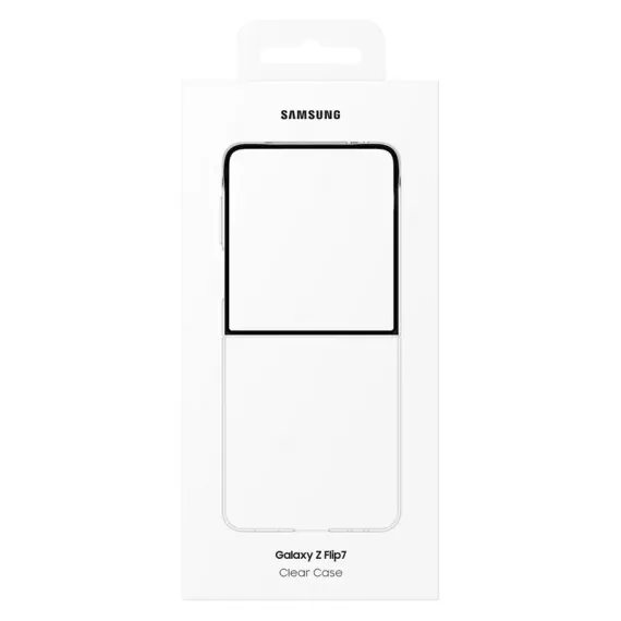 ЧЕХОЛ SAMSUNG CLEAR ДЛЯ GALAXY FLIP 7, ПРОЗРАЧНЫЙ