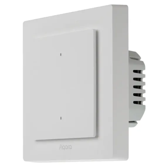 УМНЫЙ ВЫКЛЮЧАТЕЛЬ AQARA LIGHT SWITCH H2, БЕЛЫЙ