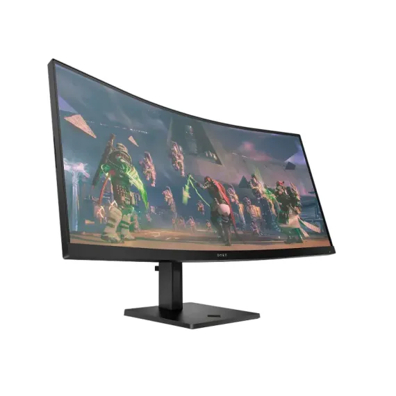 34" ИГРОВОЙ МОНИТОР HP 34C, VA 3440X1440 WQHD, ЧЁРНЫЙ