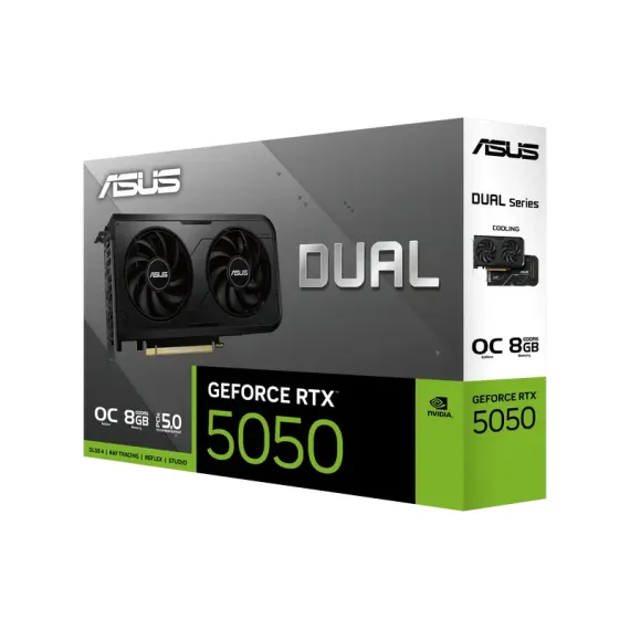 ВИДЕОКАРТА ASUS DUAL-RTX5050-O8G, 8GB GDDR6 128БИТ