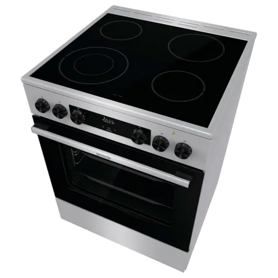 ЭЛЕКТИЧЕСКАЯ ПЛИТА GORENJE GECS6C70XC, НЕРЖАВЕЮЩАЯ СТАЛЬ