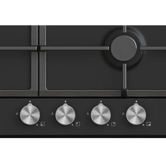 ГАЗОВАЯ ВАРОЧНАЯ ПАНЕЛЬ CANDY CHG6BF4WPBB, ЧЁРНЫЙ