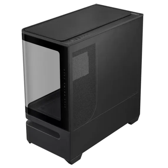 КОМПЬЮТЕРНЫЙ КОРПУС ASUS PRIME AP202 TG ARGB, MIDI-TOWER, , ЧЁРНЫЙ