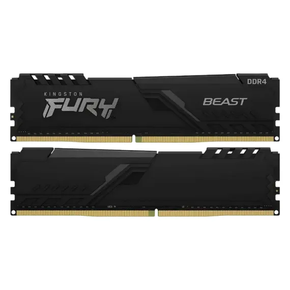 ОПЕРАТИВНАЯ ПАМЯТЬ KINGSTON FURY BEAST, DDR4 SDRAM, 3200 МГЦ, 16 ГБ, KF432C16BBK2/16WP