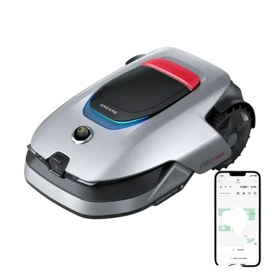 РОБОТ-ГАЗОНОКОСИЛКА DREAME A2, СЕРЫЙ