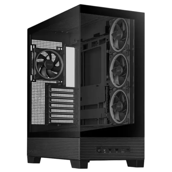КОМПЬЮТЕРНЫЙ КОРПУС ASUS A31 PLUS TG ARGB, MIDI-TOWER, ЧЁРНЫЙ