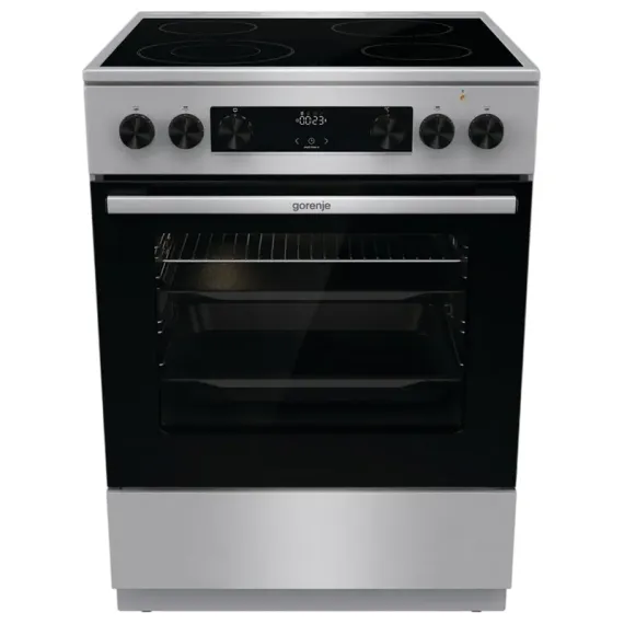 ЭЛЕКТИЧЕСКАЯ ПЛИТА GORENJE GECS6C70XC, НЕРЖАВЕЮЩАЯ СТАЛЬ