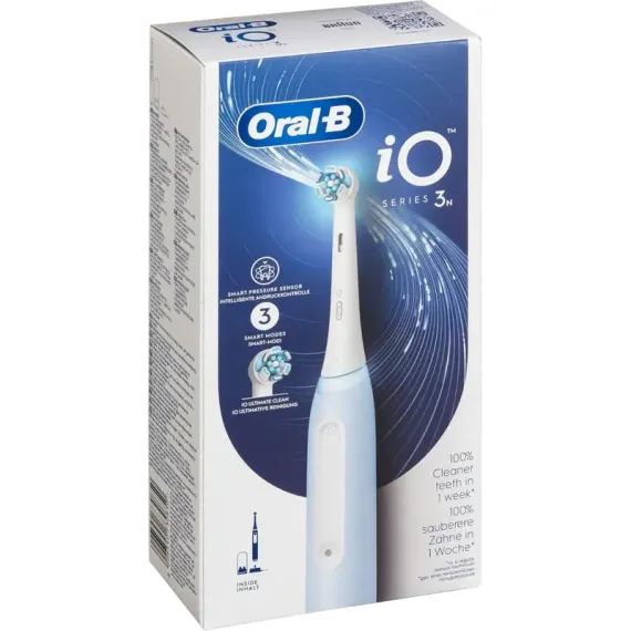 ЭЛЕКТРИЧЕСКАЯ ЗУБНАЯ ЩЕТКА BRAUN ORAL-B IO3, СИНИЙ