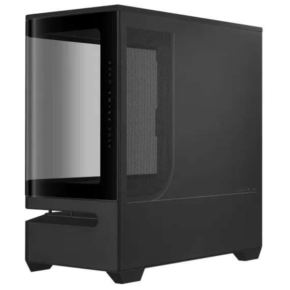 КОМПЬЮТЕРНЫЙ КОРПУС ASUS PRIME AP202 TG ARGB, MIDI-TOWER, , ЧЁРНЫЙ