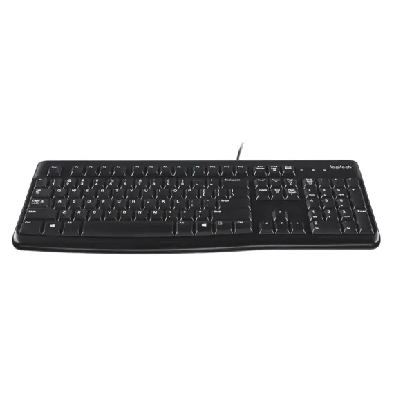КЛАВИАТУРА LOGITECH K120, ПРОВОДНОЕ, ЧЁРНЫЙ