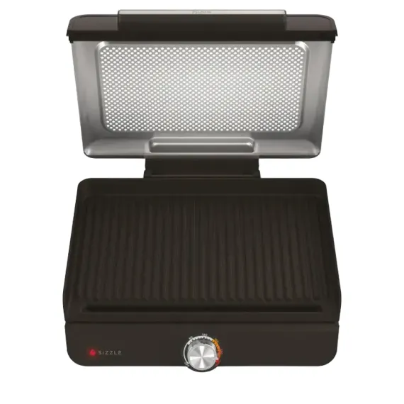 ЭЛЕКТРИЧЕСКИЙ ГРИЛЬ NINJA SIZZLE GR101EU, 1450ВТ, ЧЁРНЫЙ