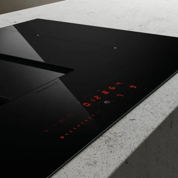 ИНДУКЦИОННАЯ ВАРОЧНАЯ ПАНЕЛЬ+ВЫТЯЖКА ELICA NIKOLATESLA ALPHA BL/A/78, ЧЁРНЫЙ