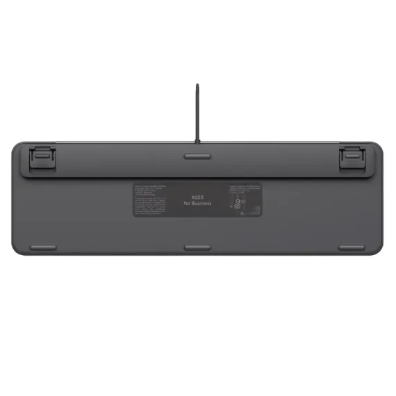 КЛАВИАТУРА И МЫШЬ LOGITECH SIGNATURE SLIM MK620, ПРОВОДНОЕ, ЧЁРНЫЙ
