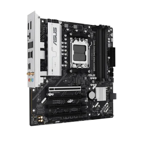 МАТЕРИНСКАЯ ПЛАТА ASUS B850M MAX GAMING WIFI, AM5, AMD B850, MICRO-ATX