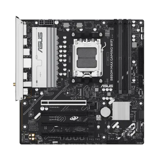 МАТЕРИНСКАЯ ПЛАТА ASUS B850M MAX GAMING WIFI, AM5, AMD B850, MICRO-ATX