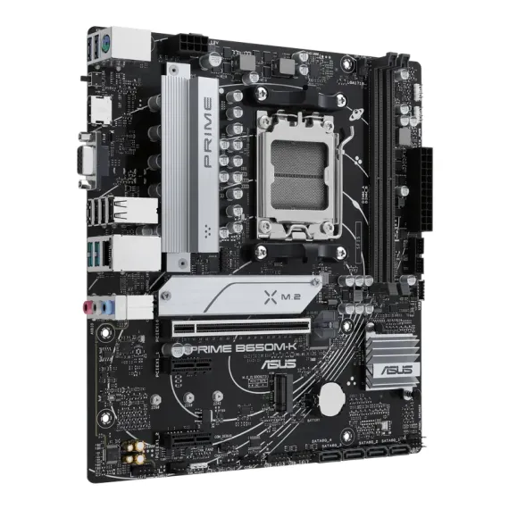 МАТЕРИНСКАЯ ПЛАТА ASUS PRIME B650M-K, AM5, AMD B650, MICRO-ATX