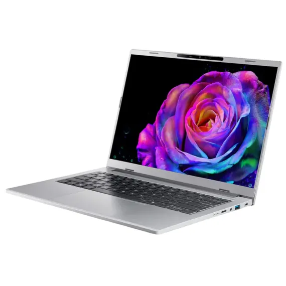 НОУТБУК 14" ACER ASPIRE 14 AI OLED A14-61M, PURE SILVER, AMD RYZEN AI 7 350, 32ГБ/1024ГБ, LINUX UBUNTU