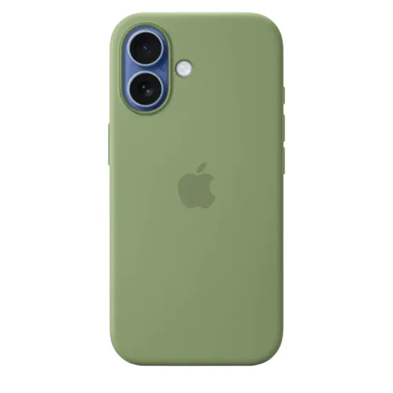 ЧЕХОЛ APPLE IPHONE 17 SILICONE CASE WITH MAGSAFE, LIGHT MOSS