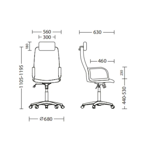 КРЕСЛО DIPLOMAT HR, C-38