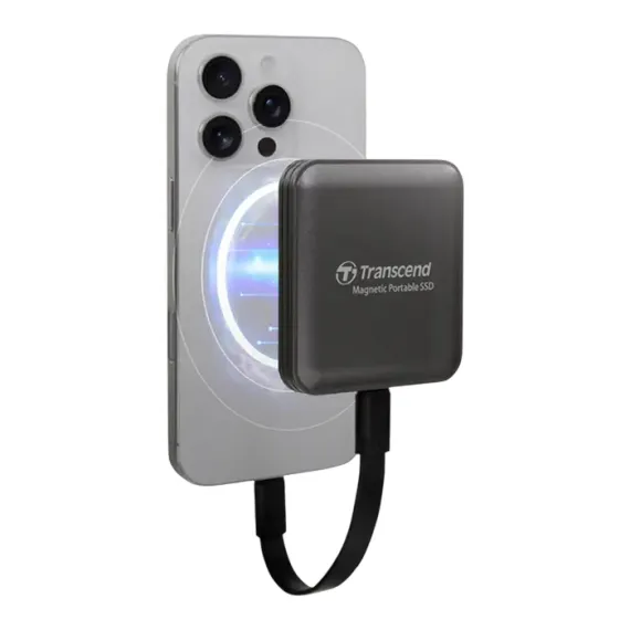 1.0TB  TRANSCEND PORTABLE SSD ESD420 ROSE GOLD, USB-C 3.2 20GBPS (69.5X63X10MM, 48G, R/W:2000/2000 M