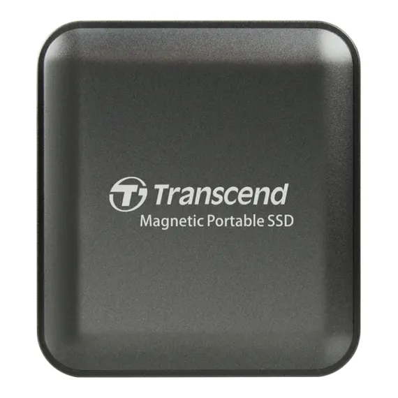 1.0TB  TRANSCEND PORTABLE SSD ESD420 IRON GRAY, USB-C 3.2 20GBPS (69.5X63X10MM, 48G, R/W:2000/2000 M